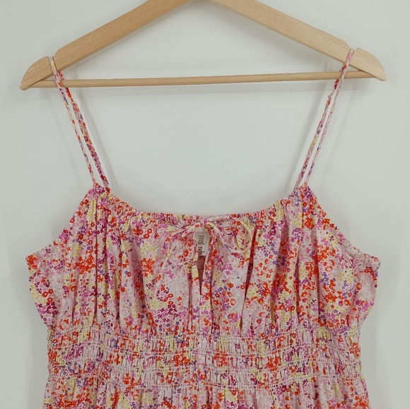 H&M | floral print midi dress - Picture 3 of 8